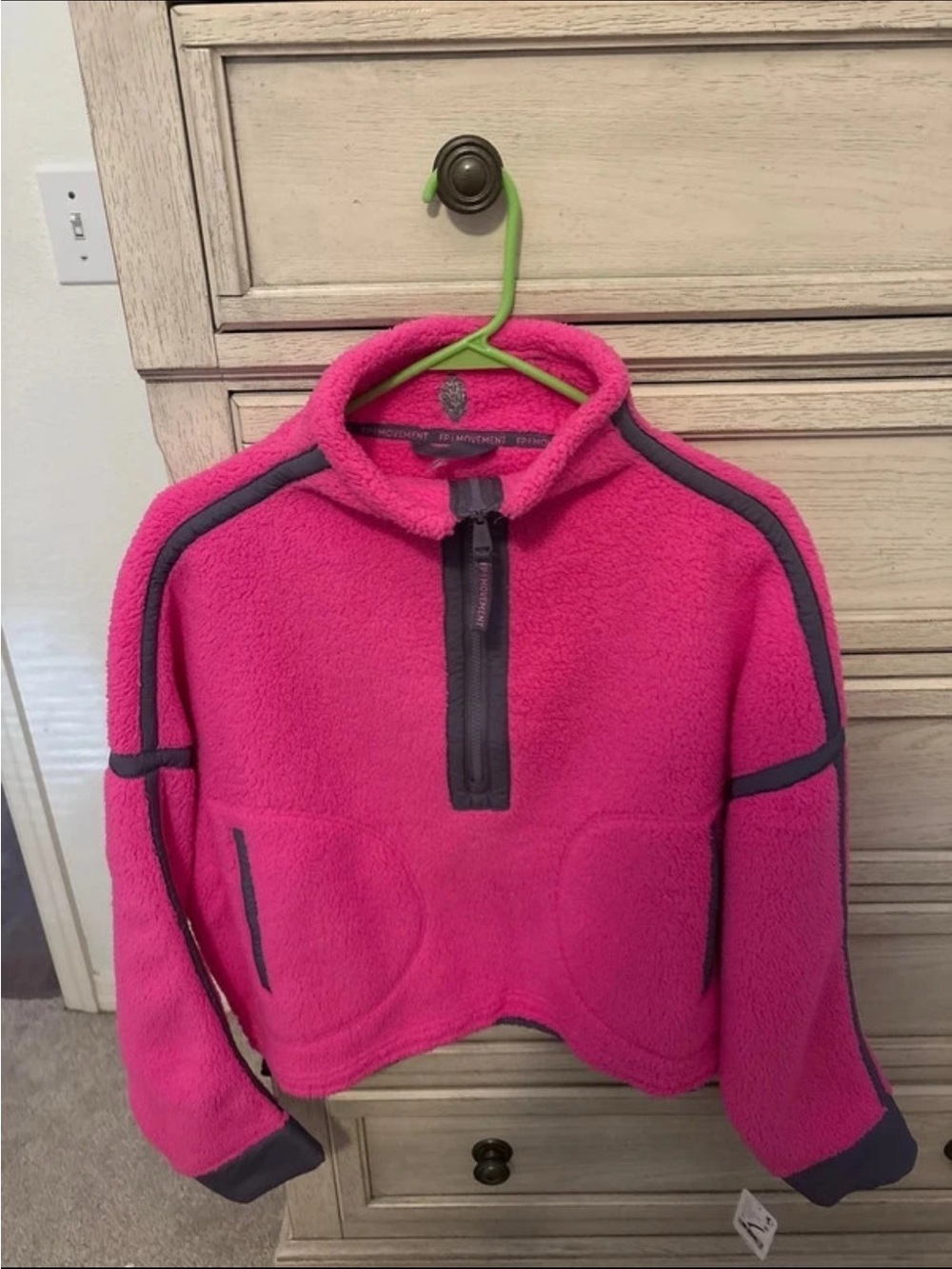 Free people mountain high quarter zip